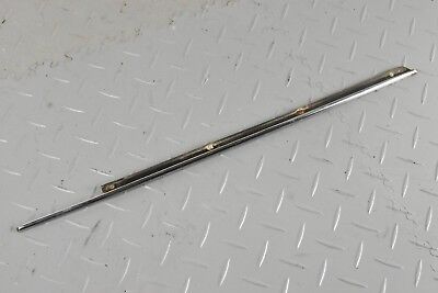 JAGUAR XJS-C CABRIO REAR LEFT LH N/S CHROME WEATHERSTRIP OUTER SEAL FINISHER