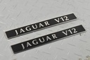 JAGUAR XJS XJ12 6.0 5.3 V12 ENGINE SCRIPT WRITING BADGE INLET MANIFOLD TOP PLATE