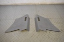 JAGUAR XJS FACELIFT LH RH PAIR 2  ROOF C PILLAR TRIM GREY INTERIOR COVER BACK