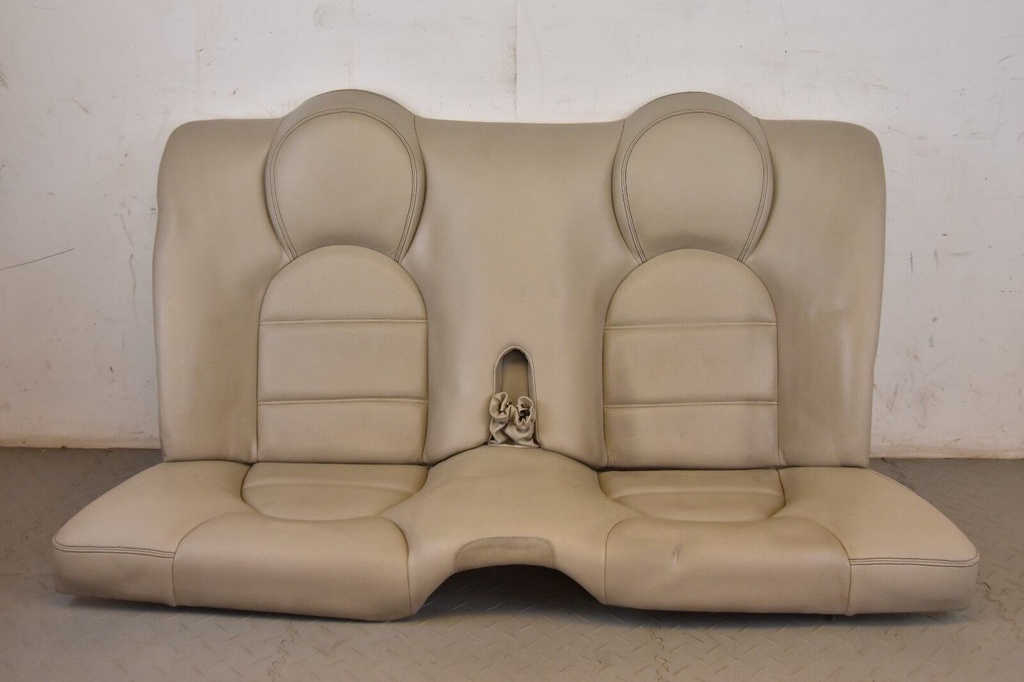 JAGUAR 96 - 99 XK8 XKR X100 REAR BACK CREAM LEATHER AGD SPORTS PAIR SEAT FRAME