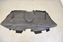 Jaguar XJS Pre HE REAR SEAT BASE LEATHER SWAB PERFORATED SPARES REPAIR BLACK