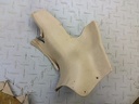 JAGUAR XJS FACELIFT LH FRONT COVER LOWER FOOTWELL KICK DOESKIN A PILLAR DOOR