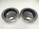 DOOR SPEAKER WATER SHIELDS JAGUAR XK8 X100 DEFLECTOR FOAM HOLDER MOUNT CASE PAIR