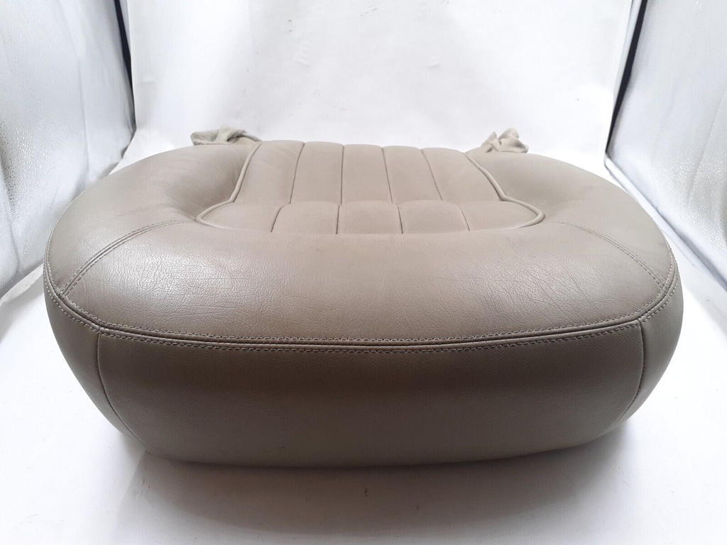 LOWER BOTTOM RIGHT SEAT COVER JAGUAR X300 PARCHMENT HEZ LEATHER FOAM DRIVERS