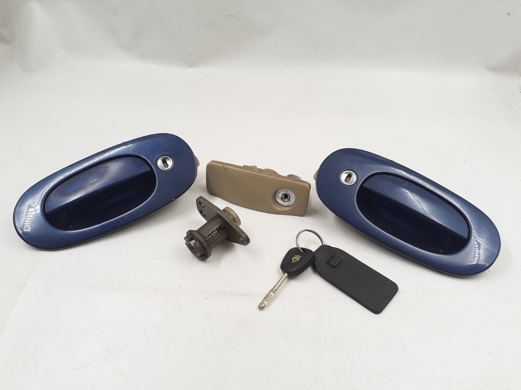 LOCK SET JAGUAR XK8 X300 X308 WITH KEYS BOOT DOORS GLOVE BOX HANDLES CASHMERE