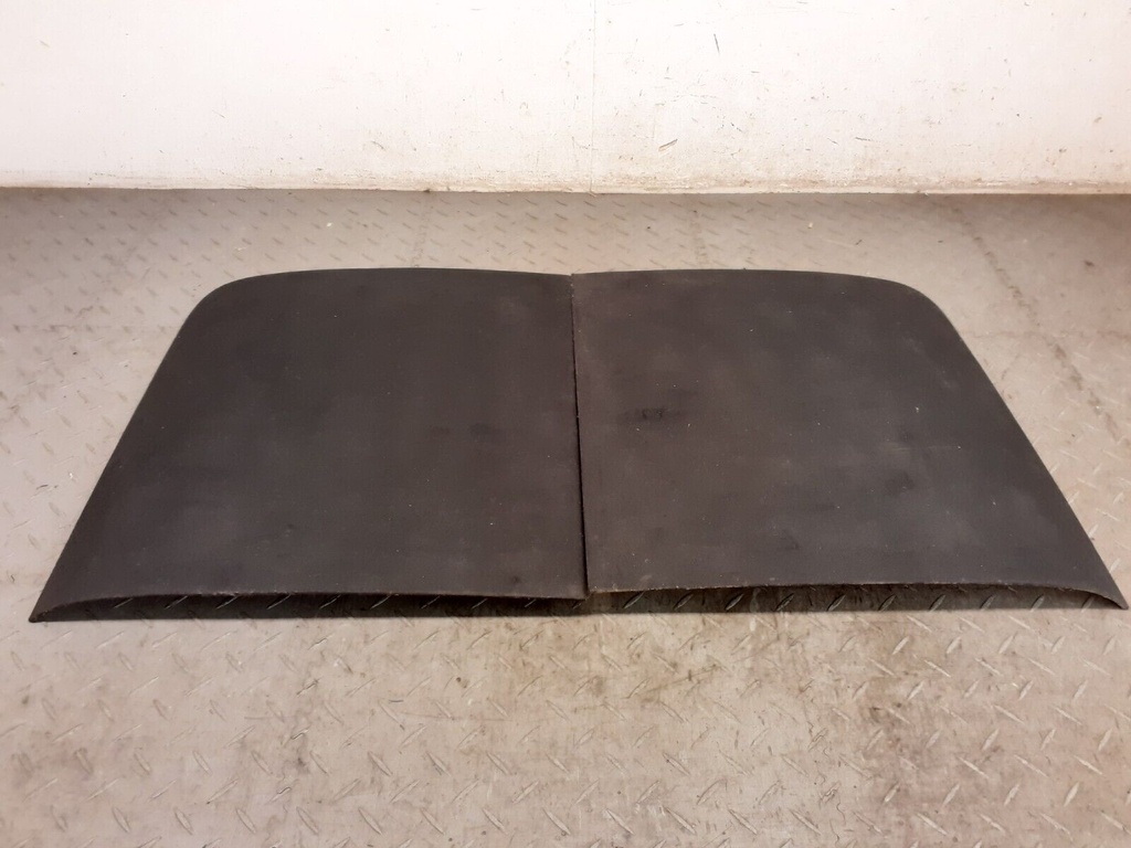 JAGUAR XJS CABRIOLET TARGA TOP ROOF FABRIC HOOD PANELS BRACKET PAIR LEFT RIGHT