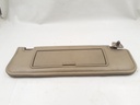 JAGUAR XJ6 XJ12 XJ DOESKIN DRIVERS RIGHT SUNVISOR WITH MIRROR NON ILLUMINUM