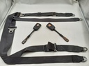 REAR SEAT BELTS JAGUAR XJS PRE HE 75-80 SEATBELTS BUCKLES LEFT RIGHT PAIR KANGOL