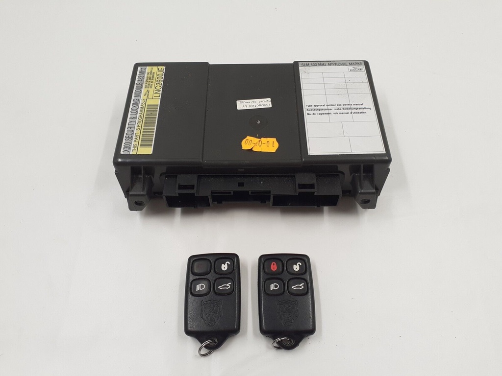 JAGUAR X308 SECURITY AND CONTROL LOCKING MODULE WITH FOB UNIT SYSTEM LNC2600JE