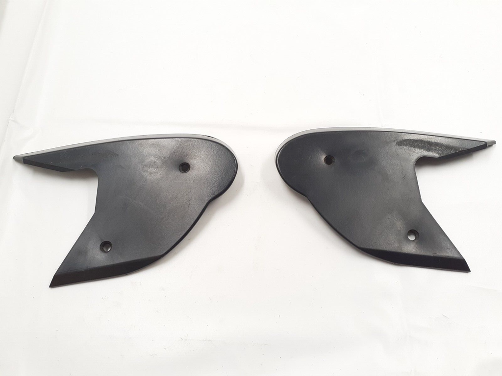 JAGUAR XJ12 XJ6 S3 DASHBOARD TRIMS END OF DASH BLACK FINISHER CAPS PANELS