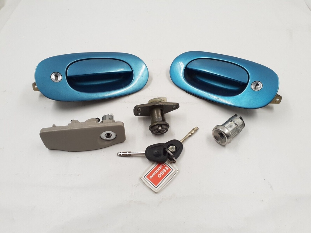 LOCK SET JAGUAR XK8 X300 X308 WITH KEYS BOOT DOORS IGNITION GLOVE BOX HANDLES