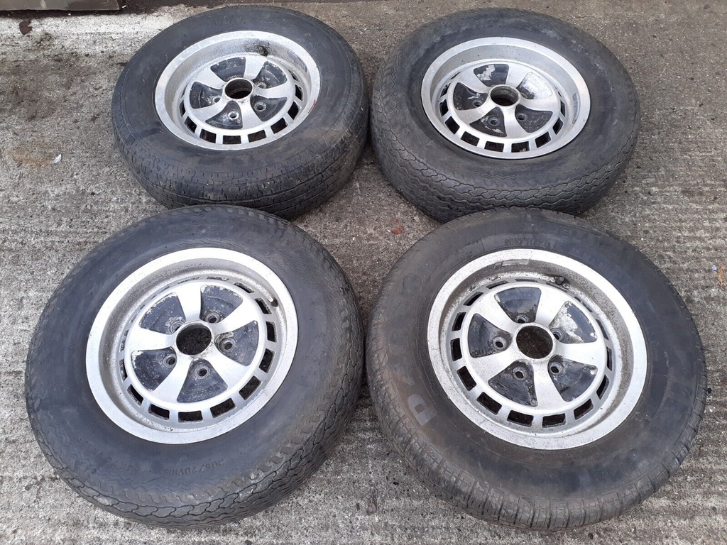 KENT WHEELS JAGUAR 1975 EARLY XJS XJ ALLOYS RIMS C41290 15 INCH 6JX15X33