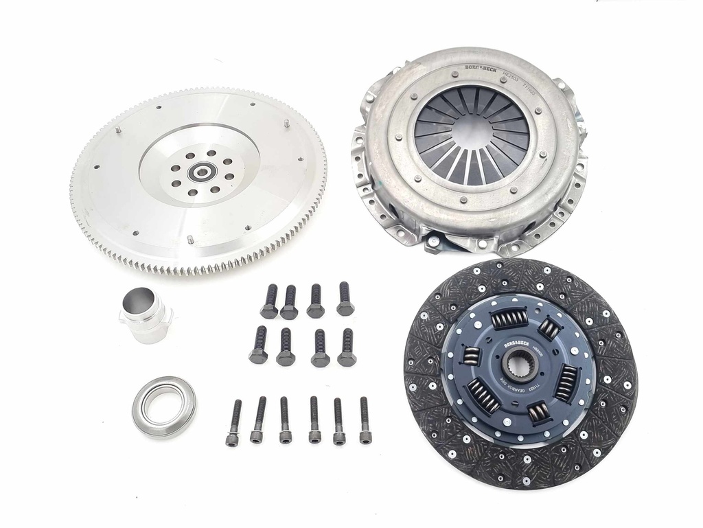 DUAL TO SINGLE MASS CONVERSION KIT WITH STANDARD ROAD CLUTCH