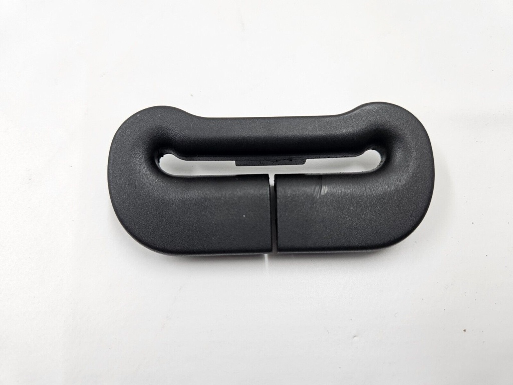 SEATBELT HEIGHT ADJUSTER FRONT ESCUTCHEON JAGUAR XJS FACELIFT BLACK PLASTIC