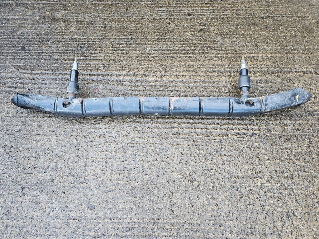 JAGUAR XJS LATE FACELIFT REAR BUMPER BEAM REINFORCEMENT BAR METAL BRACE BENT