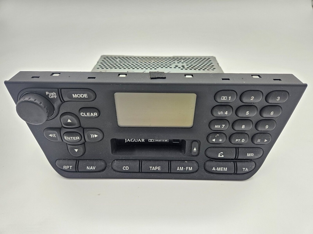 JAGUAR XJR XJ8 X308 98 - 2003 LATE RADIO PLAYER CASSETTE HEAD UNIT LNF4100BA