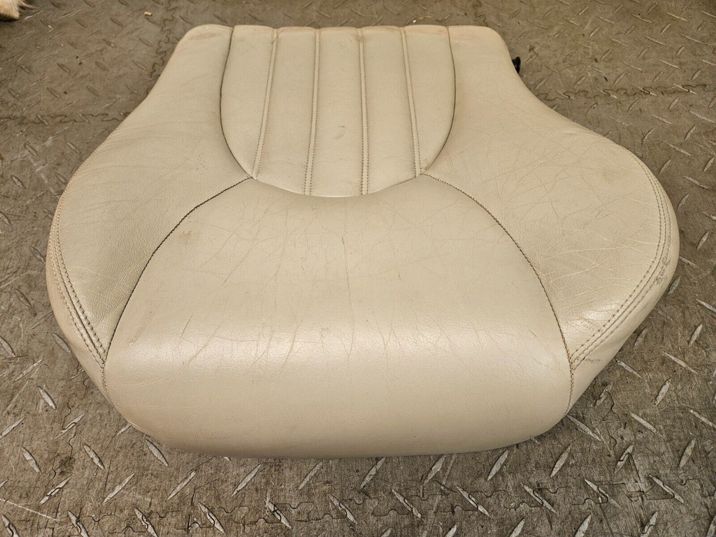 PASSENGER SEAT BOTTOM XK8 X100 OATMEAL AGD SEAT BASE LEATHER COVER FRONT LEFT