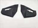 JAGUAR SERIES 3 FOOTWELL VENT CENTRE CONSOLE SURROUND TRIM LEATHER BLACK LEG