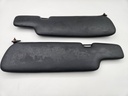 SUN VISOR PAIR JAGUAR XJ6 XJ12 SERIES 3 BLACK LEG WITHOUT MIRROR AMBLA SUNVISORS