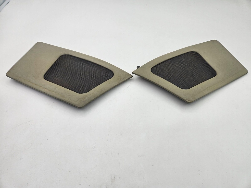 REAR DOOR CARD INSERTS JAGUAR XJS FACELIFT INTERIOR PANEL PAIR SPEAKER GRILLE