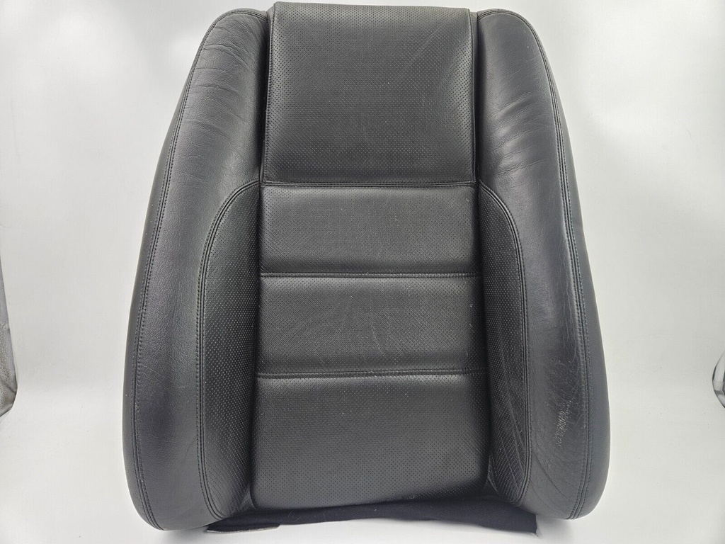 JAGUAR XJ8 X308 UPPER BACK SEAT COVER BLACK LEG LEATHER FOAM LEFT RIGHT REPAIR