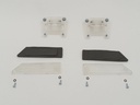 XJS PRE FACELIFT REAR NUMBER PLATE AND REVERSE LAMP SET