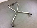 XJS STAINLESS STEEL OVER AXLE PIPES