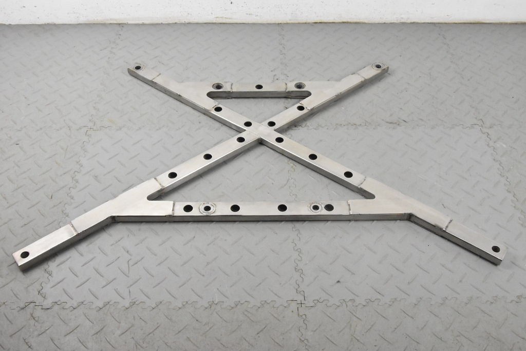 REAR ASTON MARTIN DB7 CROSS BRACE SUSPENSION X FRAME STAINLESS STEEL