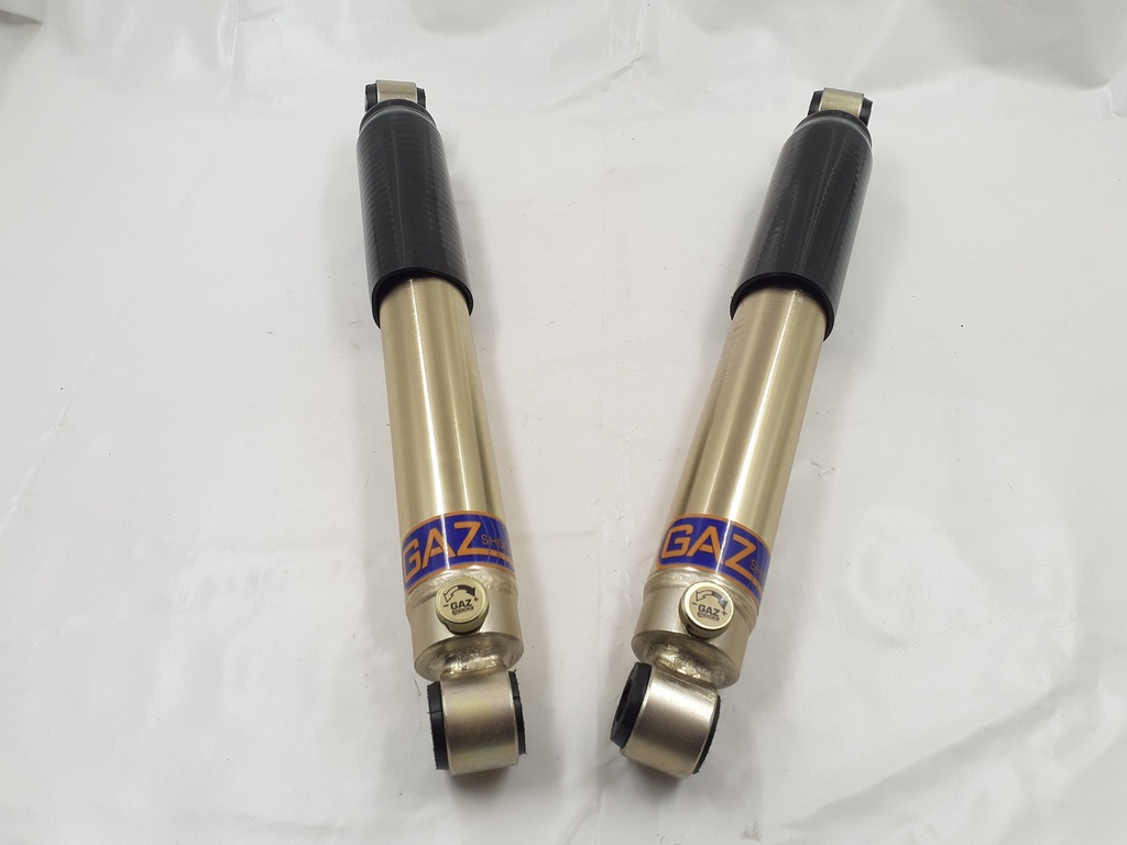 PAIR OF FRONT GAZ ADJUSTABLE SHOCKS MK9 XK140/XK150