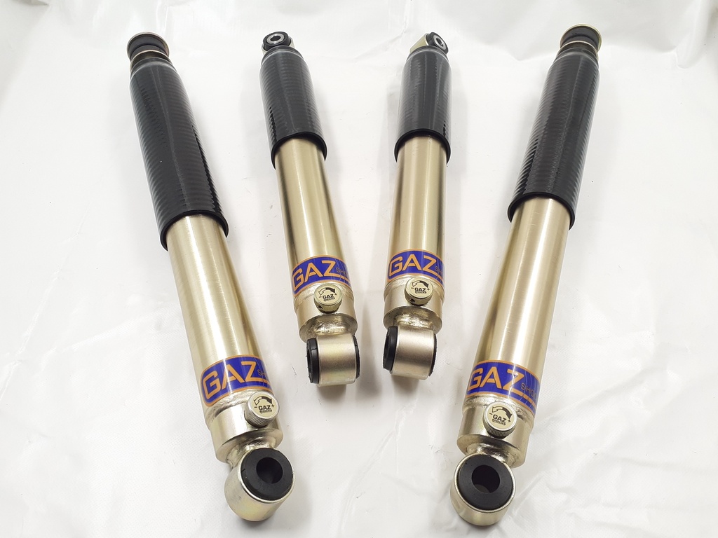 FRONT AND REAR SET OF GAZ ADJUSTABLE SHOCKS MK9 XK140/XK150