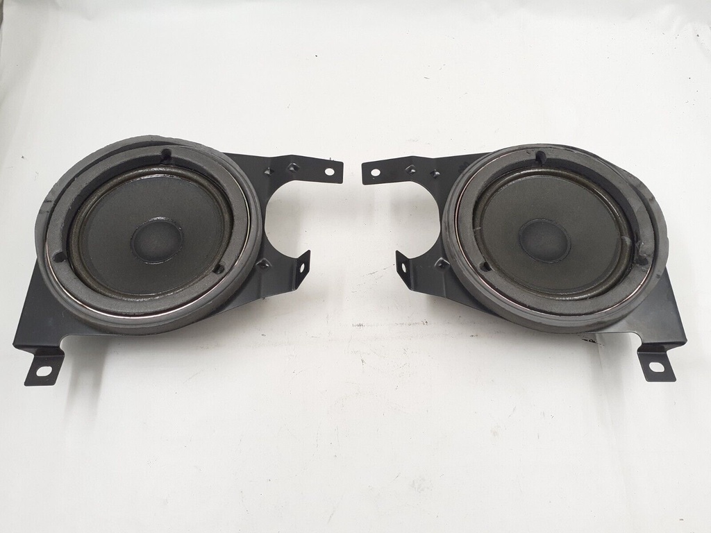 HARMON KARDON REAR SPEAKERS PAIR JAGUAR XK8 XKR X100 TOP PREMIUM SOUND BRACKETS