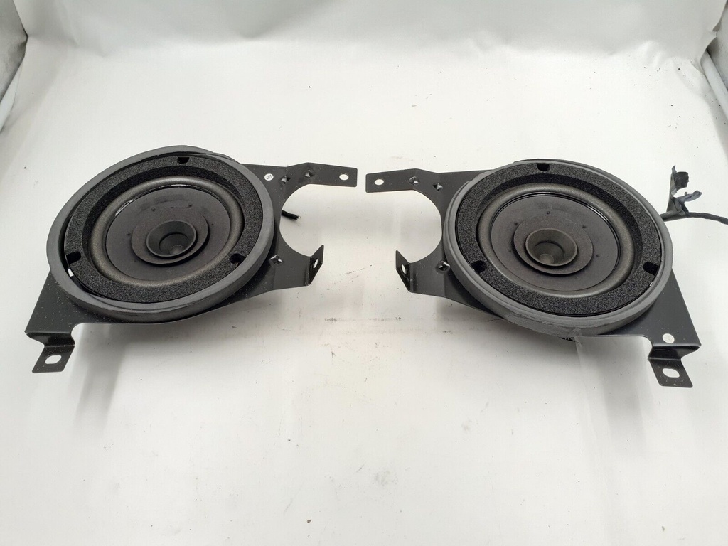 PHILLIPS REAR SPEAKERS PAIR JAGUAR XK8 XKR X100 LESS PREMIUM SOUND BRACKETS