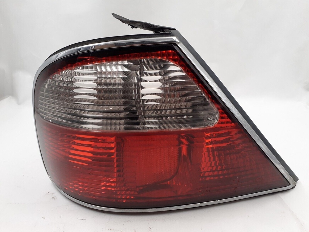 JAGUAR XJ8 X308 NEARSIDE N/S LEFT REAR LIGHT LAMP LENS BEZEL CHROME  LNC4901BB