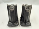 JAGUAR X100 XK8 XKR FRONT BUMPER MOUNTS BACK BRACKET PAIR USED HJA6471AA