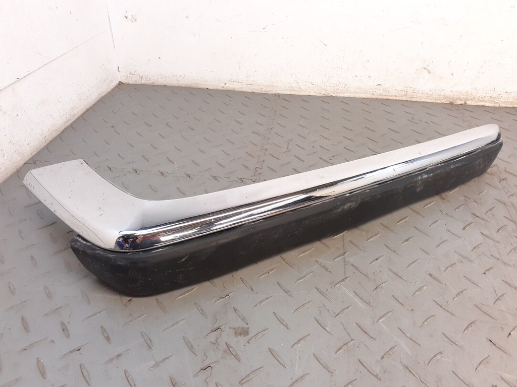 JAGUAR XJS XJSC REAR RIGHT RH OS BACK CORNER CHROME SECTION BUMPER BLADE TRIM