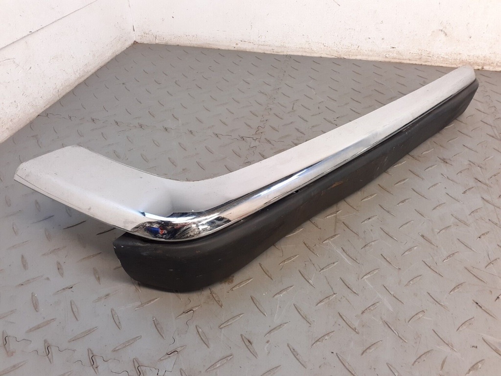 JAGUAR XJS XJSC REAR RIGHT RH OS BACK CORNER CHROME SECTION BUMPER BLADE TRIM