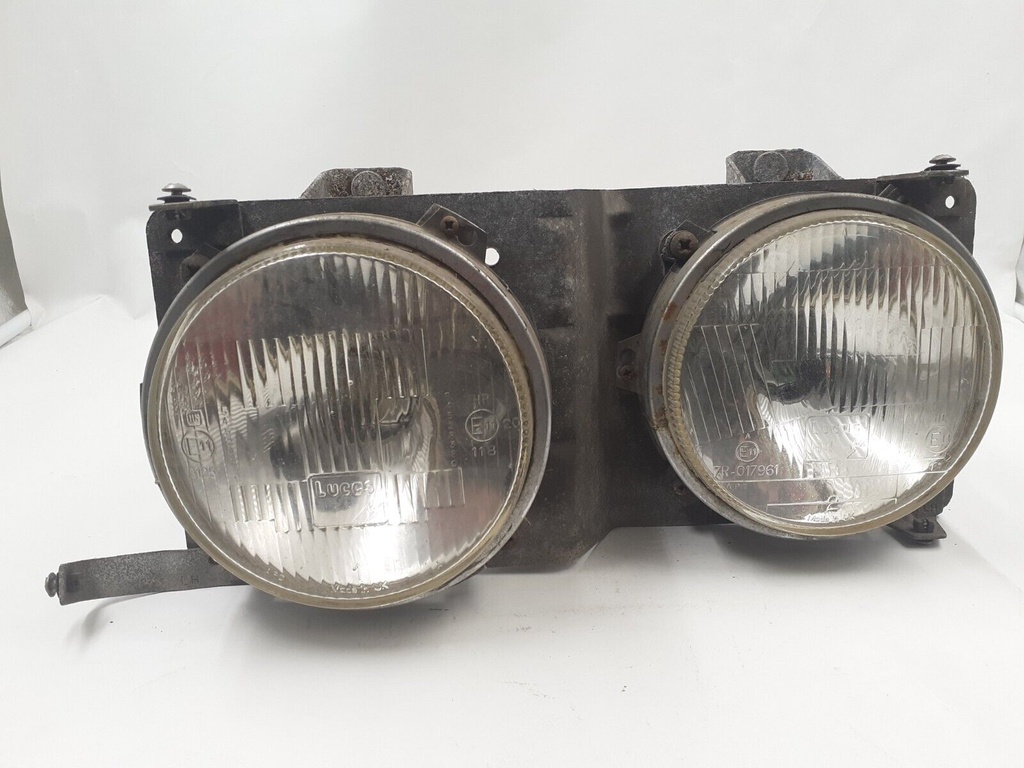 JAGUAR XJ40 LEFT SIDE PASSENGER TWIN HEADLIGHT FRONT HEADLAMPS LENS GLASS RHD