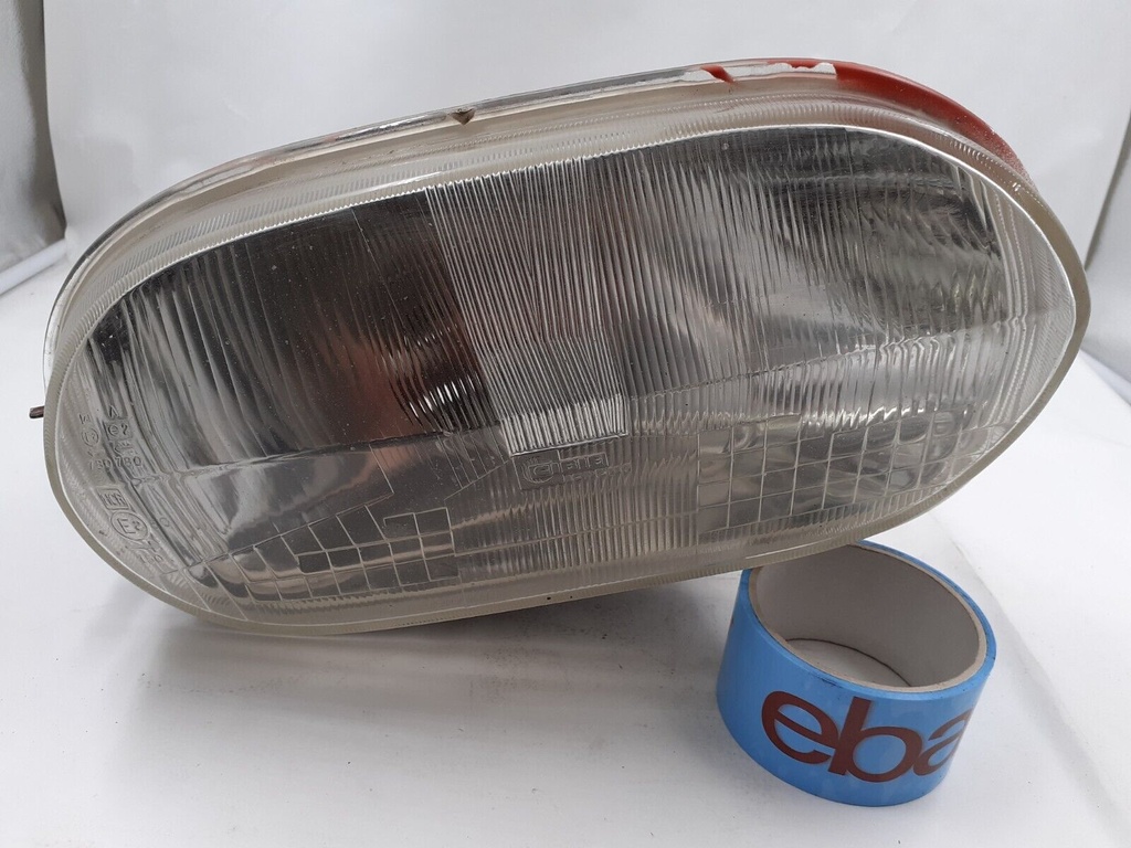 JAGUAR HE XJS PRE FACELIFT RIGHT SIDE DRIVERS HEADLIGHT LENS GLASS COVER RHD