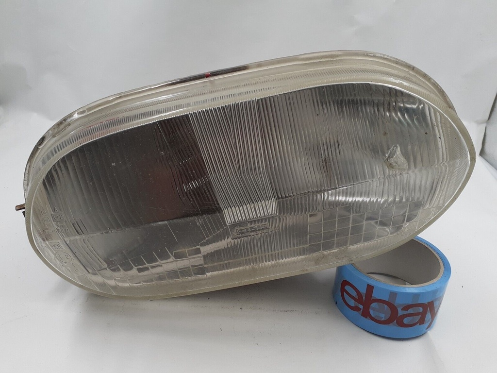 JAGUAR HE XJS PRE FACELIFT RIGHT SIDE DRIVERS HEADLIGHT LENS GLASS COVER RHD