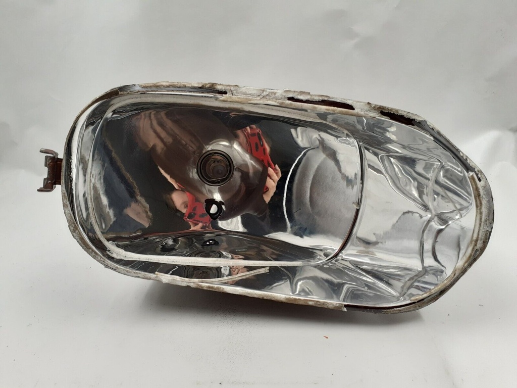 JAGUAR XJS HE PRE FACELIFT RIGHT SIDE DRIVERS HEADLIGHT HEADLAMP CASE CHROME RHD