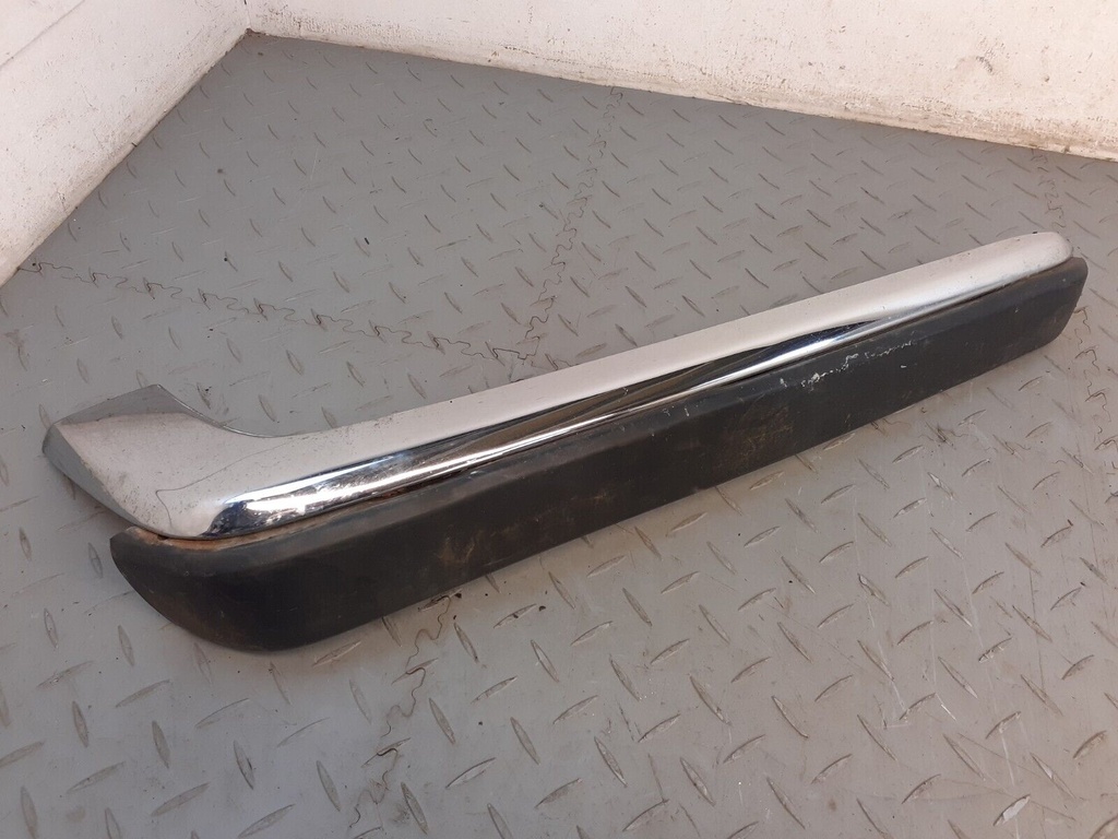 JAGUAR XJS XJSC REAR RIGHT RH OS BACK CORNER CHROME SECTION BUMPER BLADE TRIM