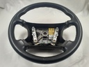 JAGUAR XJR X300 XJ6 XJ12 STEERING WHEEL BLACK LEATHER BEC19080 LEG GOOD USED