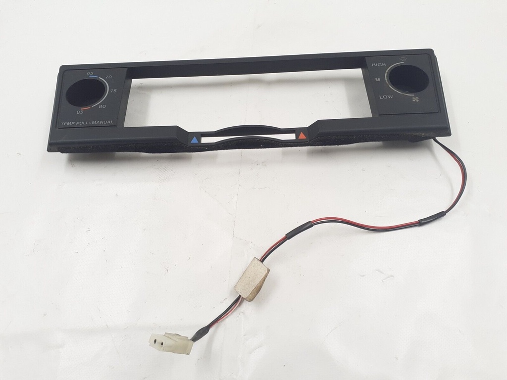 JAGUAR XJS FACELIFT RADIO DASH FASCIA CENTRAL SURROUND TRIM HEATER BEZEL