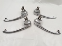 JAGUAR XJ12 XJ6 SERIES 1 SET OF DOOR HANDLES LEVER EXTERNAL OUTER TRIM METAL