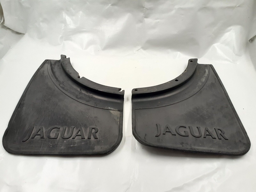 JAGUAR XJ6 XJ12 SERIES 3 REAR MUD FLAPS WHEEL TYRE ACCESSORIES PAIR RUBBER GUARD