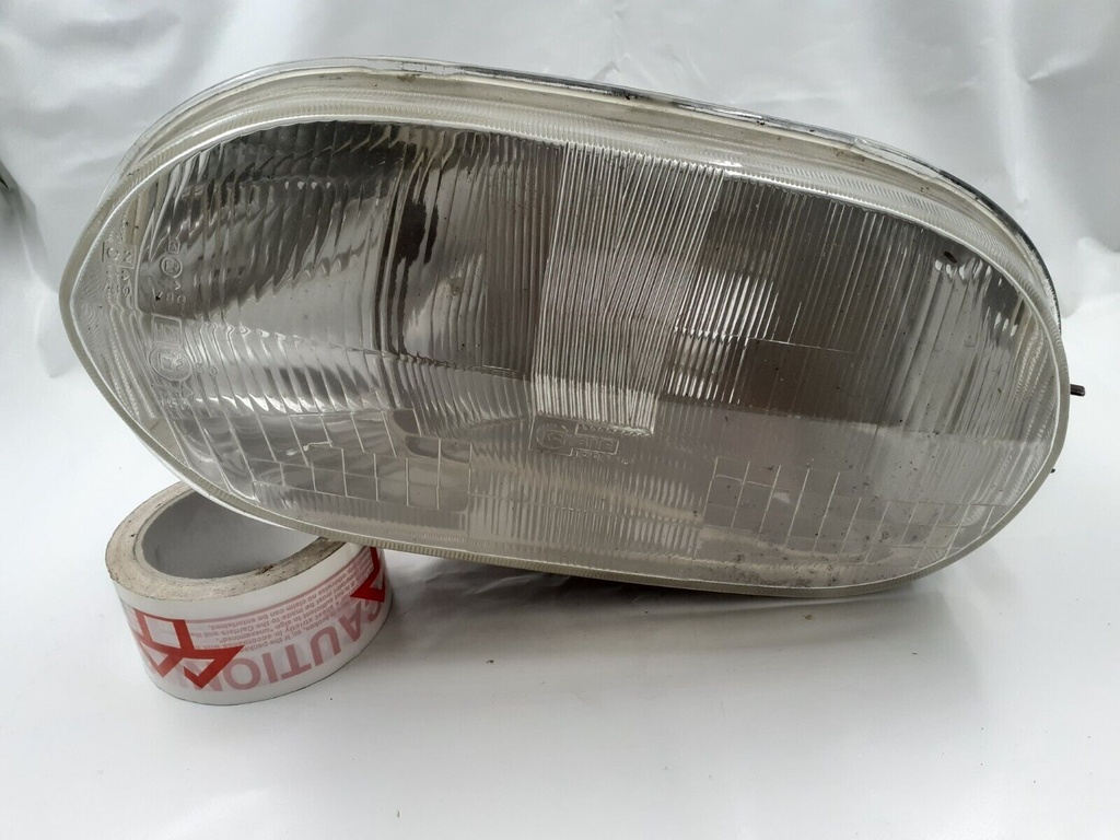 JAGUAR HE XJS PRE FACELIFT LEFT SIDE PASSENGER HEADLIGHT LENS GLASS COVER RHD