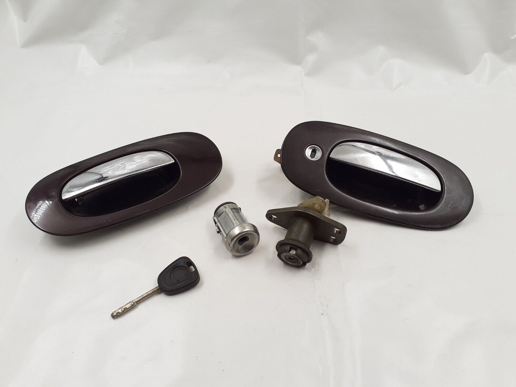 JAGUAR X300 X308 XK8 LOCK SET WITH KEY BOOT DOOR IGNITION HANDLES RHD