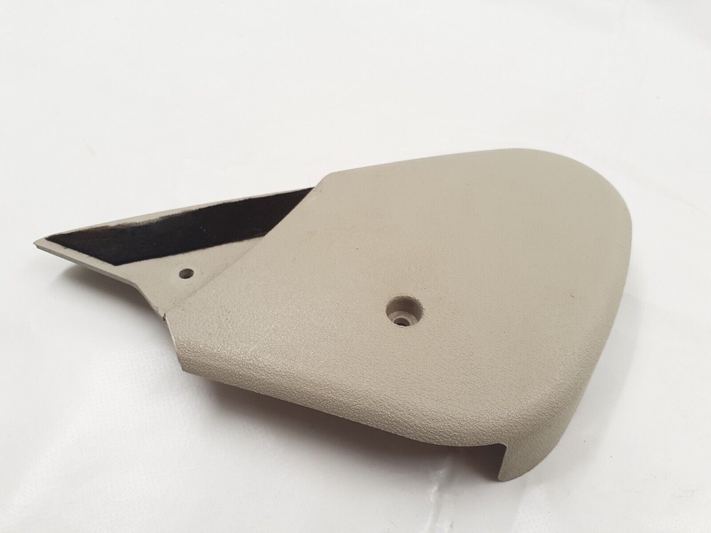 JAGUAR XK8 INNER SEAT HINGE TRIM END CAPS COVERS RIGHT DRIVERS SEAT OATMEAL AGD