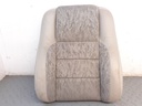 JAGUAR XJ6 X300 UPPER BACK SEAT COVER OATMEAL AGD LEATHER CLOTH FABRIC PATTERN