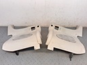 JAGUAR XK8 CONVERTIBLE REAR IVORY NED DOOR CARD INTERIOR TRIM PANEL LEATHER PAIR